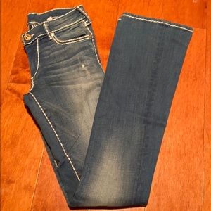 True religion low rise boot cut denim Becca
